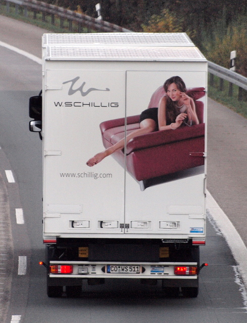 PB048581 LKW-Werbung, Heckansichten