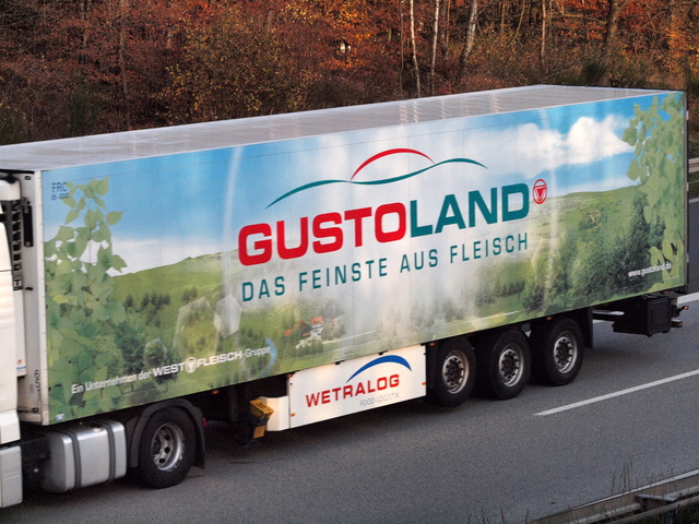 PB118783 LKW-Werbung, Heckansichten