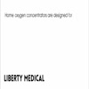 portable oxygen concentrator - Liberty Medical