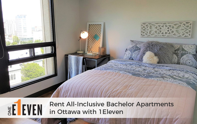 Rent All-Inclusive Bachelor Apartments in Ottawa w Picture Box
