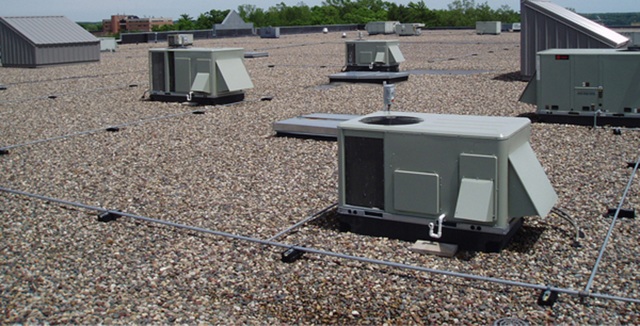 Built up commercial roof Commercial Roofing Services
