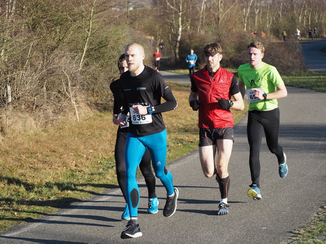 P1070164 5 en 10 km Westvoorne 7-1-2018