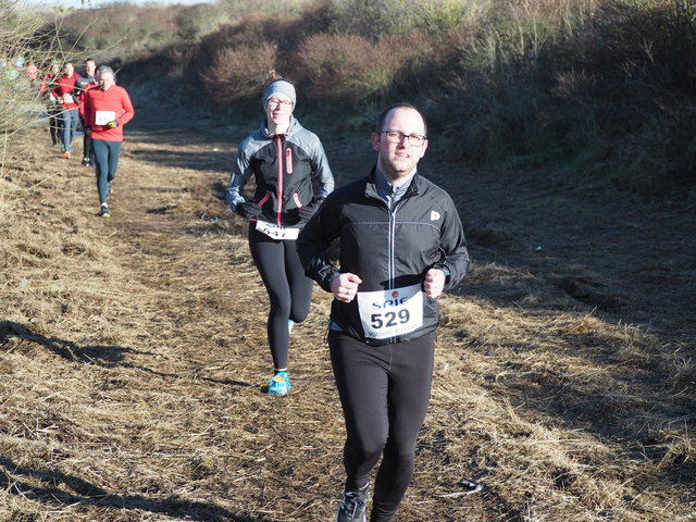 P1070235 5 en 10 km Westvoorne 7-1-2018