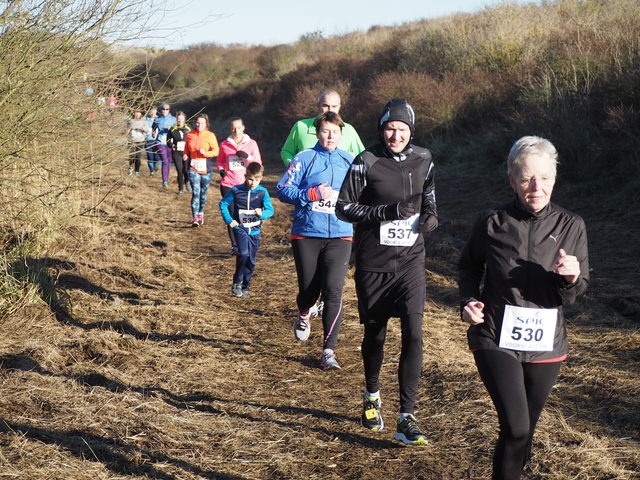 P1070238 5 en 10 km Westvoorne 7-1-2018