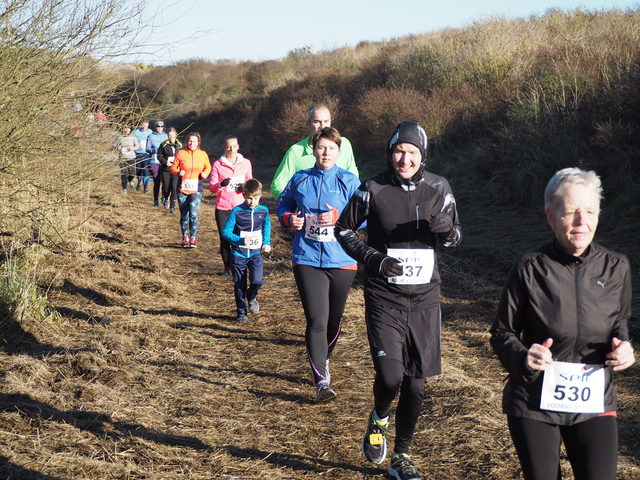 P1070239 5 en 10 km Westvoorne 7-1-2018