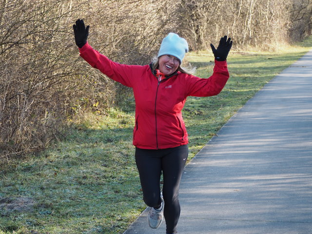 P1070269 5 en 10 km Westvoorne 7-1-2018