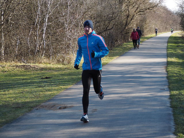 P1070272 5 en 10 km Westvoorne 7-1-2018