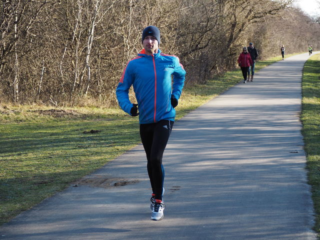 P1070273 5 en 10 km Westvoorne 7-1-2018