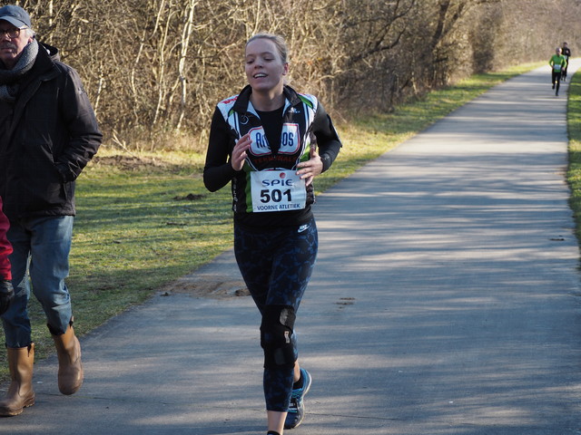 P1070275 5 en 10 km Westvoorne 7-1-2018