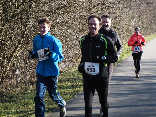 P1070291 5 en 10 km Westvoorne 7-1-2018