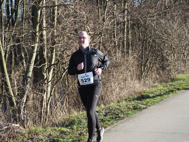 P1070312 5 en 10 km Westvoorne 7-1-2018