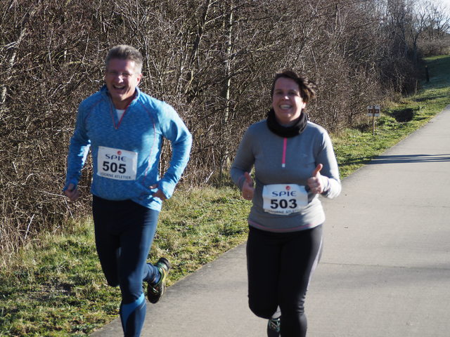 P1070324 5 en 10 km Westvoorne 7-1-2018