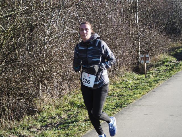 P1070326 5 en 10 km Westvoorne 7-1-2018