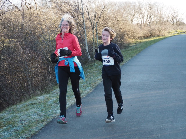 P1070333 5 en 10 km Westvoorne 7-1-2018