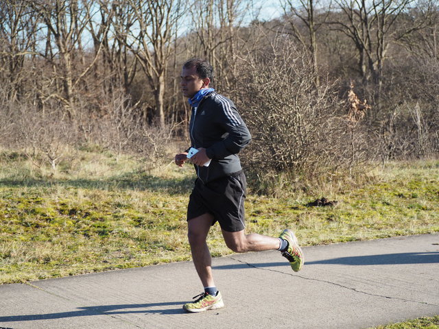 P1070364 5 en 10 km Westvoorne 7-1-2018