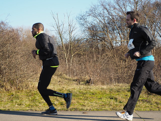 P1070368 5 en 10 km Westvoorne 7-1-2018