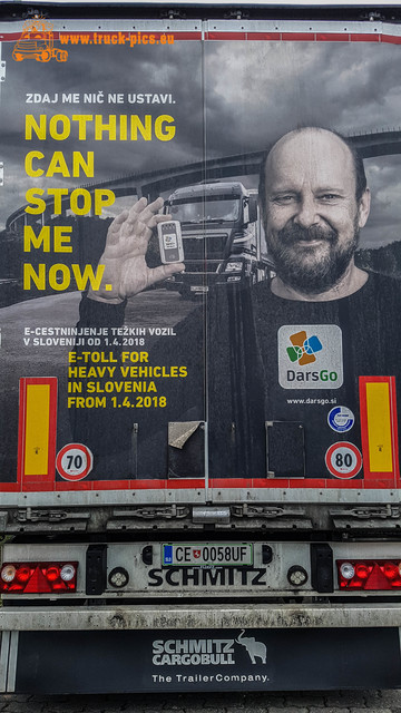 Trucks & Trucking 2018-2 LKW-Werbung, Heckansichten