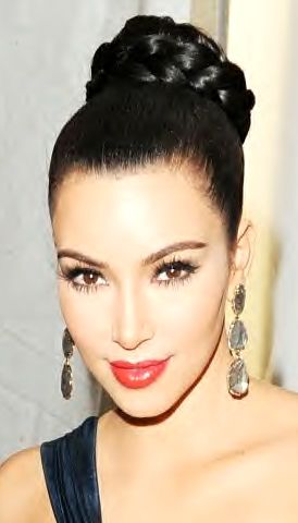 kim-kardashian-braided-bun-updo-becomegorgeous http://www.evergreenyouth.com/primalift-skin/