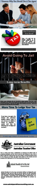 7 Reasons Why You Should Use A Tax Agent Picture Box