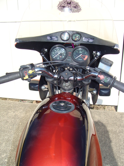 6240140 '81 R100S Red Smoke.31 1981 BMW R100S #6240140, Smoke Red. 60,090 Miles. Koni Shocks; Progressive Fork Springs w/ Anti Dive Kit; 336 Sport Cam; Stainless Mufflers; Sargent Sport Seat; Reynolds Ride-Off Stand; Brown Side Stand; Napoleon Baren Mirrors; Euro Headlight switch; New 