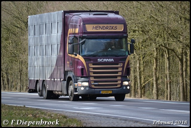 99-BBT-7 Scania R420 Hendriks-BorderMaker 2018