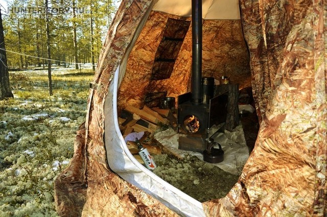 Tent Stove Russian Bear Market