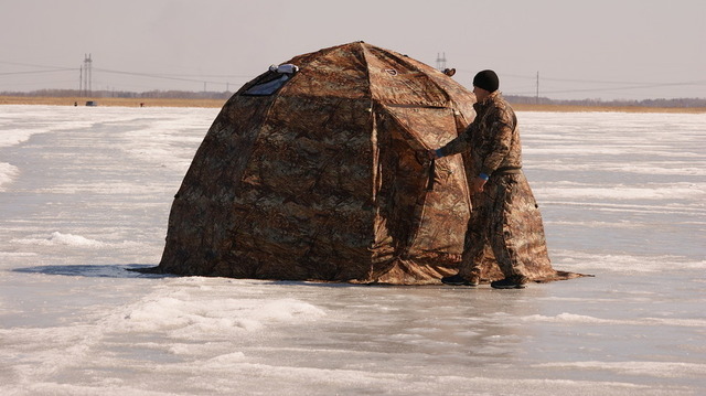 Winter Tent Russian Bear Market