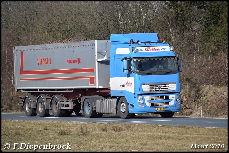 BZ-XV-41 Volvo FH3 Betten-BorderMaker - 2018