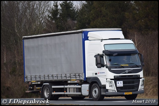 93-BFX-6 Volvo FH Aalbers-BorderMaker 2018