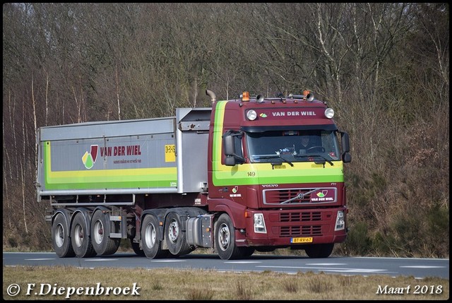 BT-RV-67 Volvo FH v.d Wiel Drachtren-BorderMaker 2018