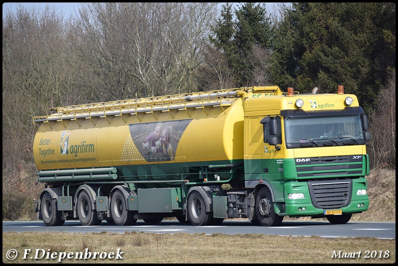 BZ-BT-79 DAF XF 105 van Dijk-BorderMaker - 2018