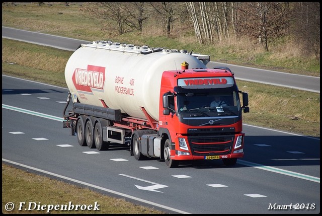 22-BHF-6 Volvo FM Vredeveld-BorderMaker 2018