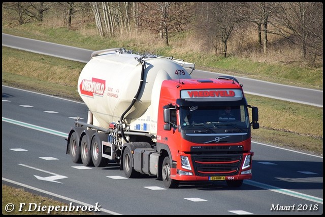 25-BHF-6 Volvo FM Vredeveld-BorderMaker 2018