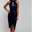 Molly Navy Sequin Dress - Pizazz Boutique