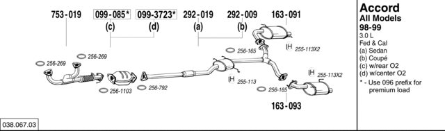 03806703 exhaust