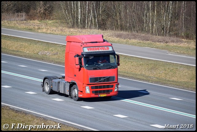 BS-XP-74 Volvo FH Vredeveld-BorderMaker 2018