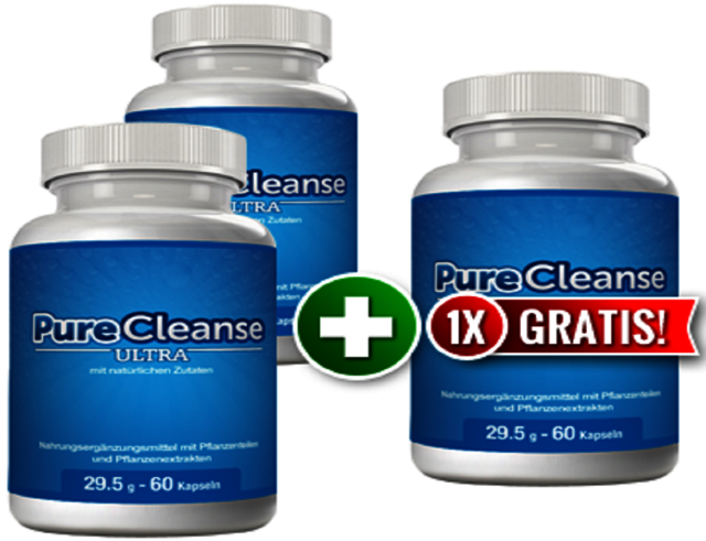 purecleanseultra 2+1 Pure Cleanse Ultra Inhaltsstoffe