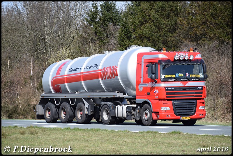 BV-SP-27 DAF 105 Mostert van de weg-BorderMaker - 2018