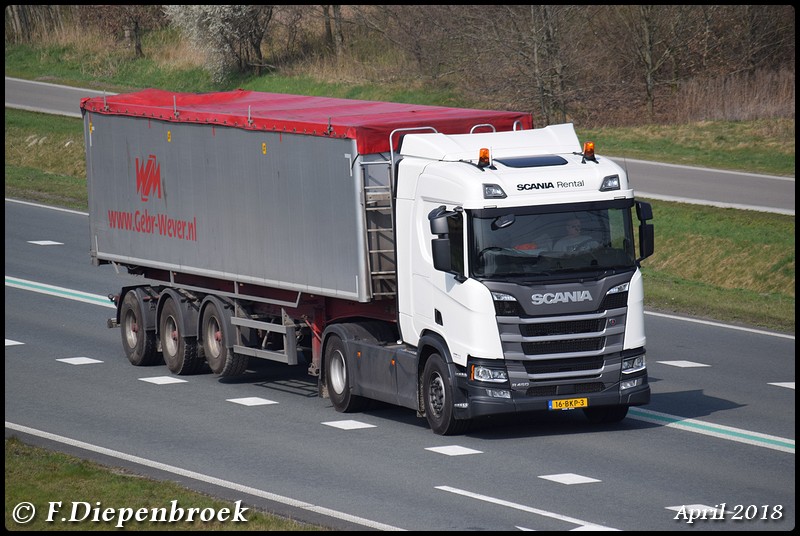 16-BKP-3 Scania R450 scania rent - wever-BorderMak - 2018