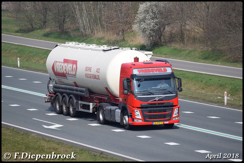 26-BHF-6 Volvo FM Vredeveld HSmilde-BorderMaker - 2018