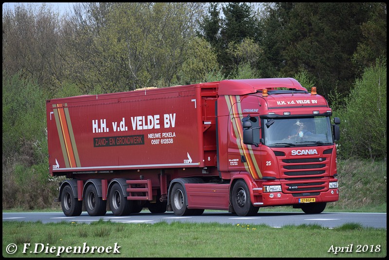 27-BGF-4 Scania G410 HH v.d Velde-BorderMaker - 2018