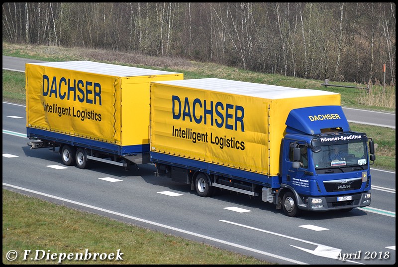 ST TH1620 MAN Dachser Hovener-BorderMaker - 2018