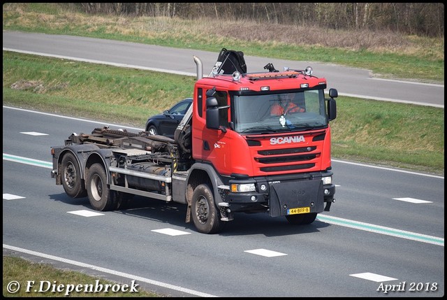 44-BFF-8 Scania G450 Gemeente borger - odoorn-Bord 2018