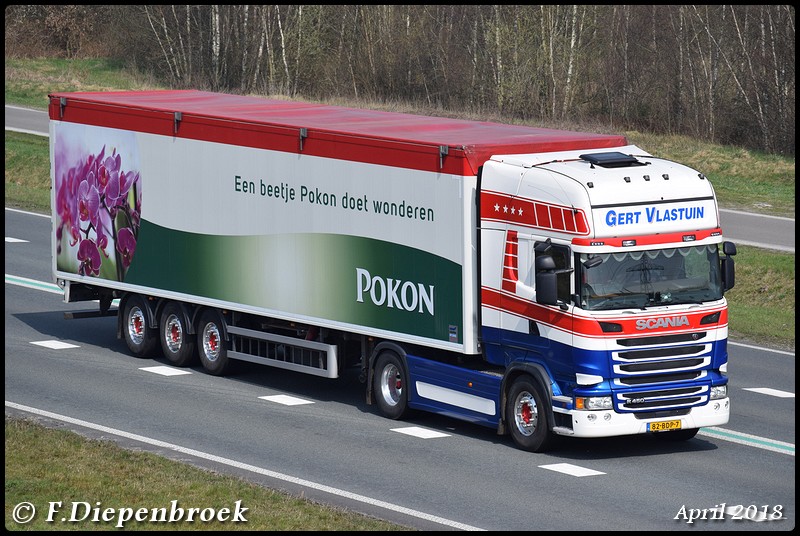 82-BDP-7 Scania R450 Gert Vlastuin2-BorderMaker - 2018