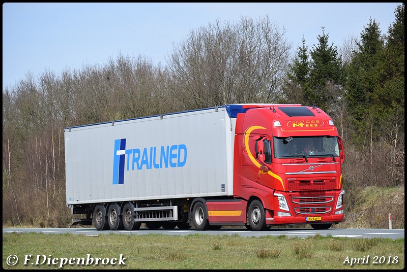 85-BJV-1 Volvo FH4 Maas Moes-BorderMaker - 2018