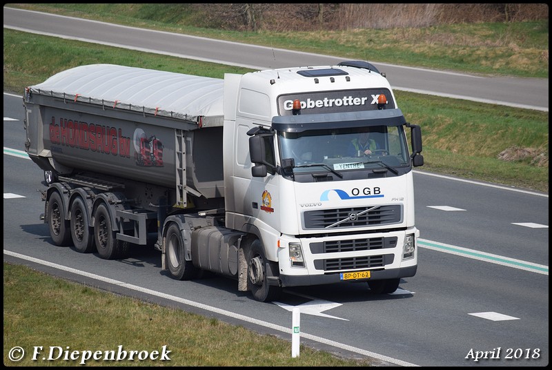 BP-DT-62 Volvo FH de Hondsrug-BorderMaker - 2018