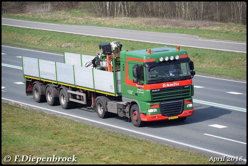 BZ-PZ-32 DAF 105 Schmitz-BorderMaker - 2018