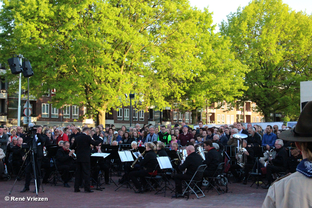 R.Th.B.Vriezen 20180504 053 Arnhems Fanfare Orkest DodenHerdenking Audrey Hepburnplein Arnhem vrijdag 4 mei 2018