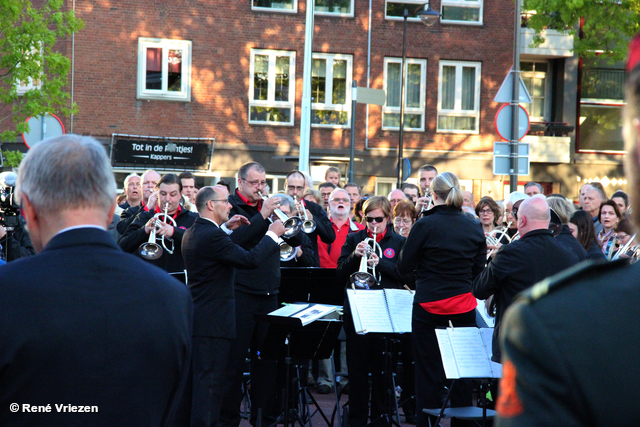 R.Th.B.Vriezen 20180504 074 Arnhems Fanfare Orkest DodenHerdenking Audrey Hepburnplein Arnhem vrijdag 4 mei 2018