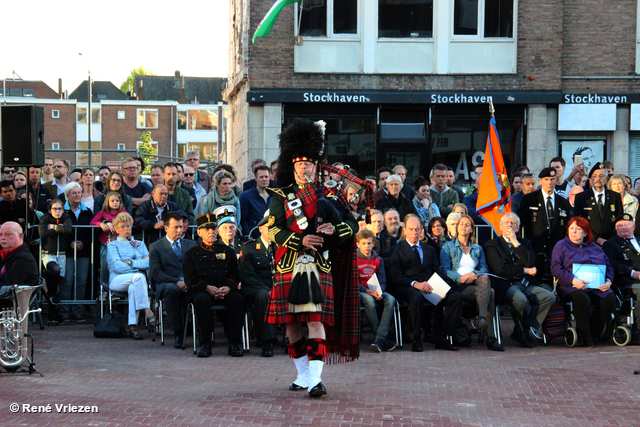 R.Th.B.Vriezen 20180504 085 Arnhems Fanfare Orkest DodenHerdenking Audrey Hepburnplein Arnhem vrijdag 4 mei 2018